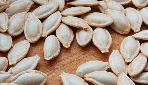 Pumpkin seeds that fight worms in the body